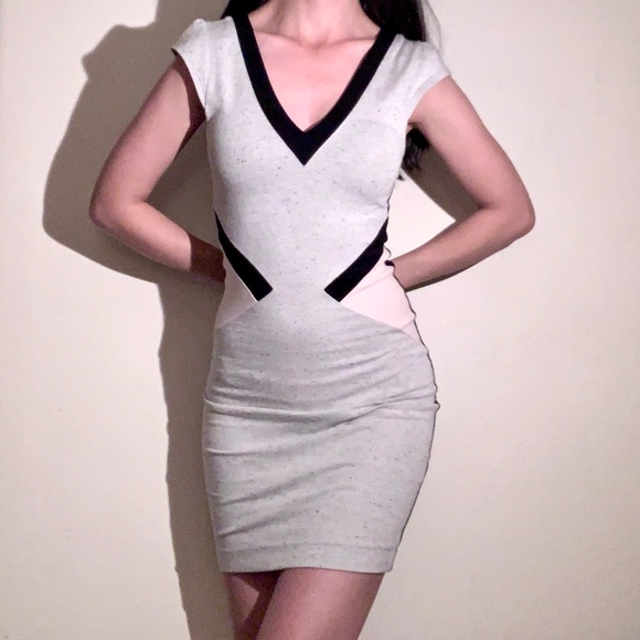 Like New French Connection Colour Block Dress Size 4 - Picture 1 of 8